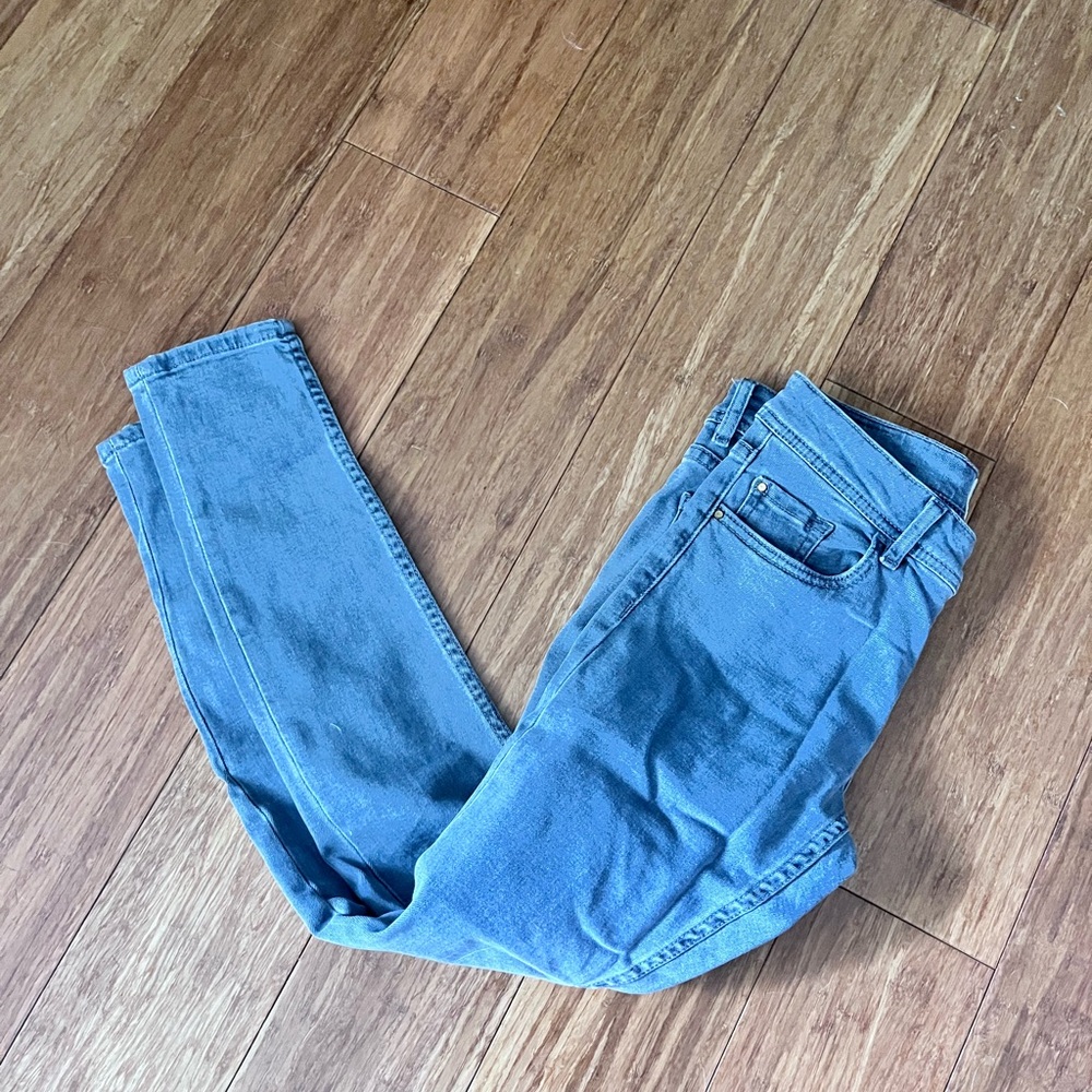 Sezane Gray Skinny Jeans
